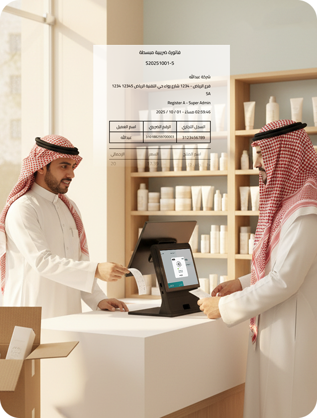 فواتير وعروض أسعار مخصصة للعملاء والمنشآت